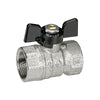 Valvola A Sfera Ff Con Farfalla- 11/4 Dn 32 Pn 20- Bugat- Pezzi 1