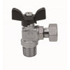 Valvola A Sfera A Squadra Filettatura Maschio Con Girello- 3/4 X 3/4 Dn 20 Pn 30- Rb- Pezzi 1
