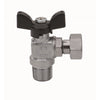 Valvola A Sfera A Squadra Filettatura Maschio Con Girello- 3/4 X 3/4 Dn 20 Pn 30- Rb- Pezzi 1