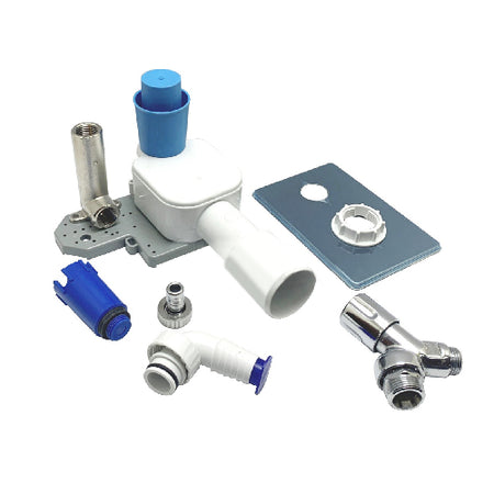 Sifone Incasso Lavatrice Con Rubinetto D'Arresto- Valsi- Pezzi 1