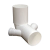 Curva Wc Alta D. 110 In Pp Con 2 Attacchi- Attacchi D. 50- Senza- Pezzi 1