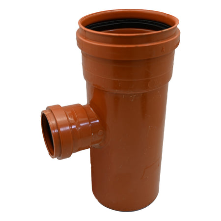 Derivazione Ridotta 87 ° Ral 8023- Diam. 100/40- Esclu- Pezzi 1