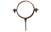 Collare Pluviale- Diam.80 - Rame Rosso- Dh- Pezzi 1