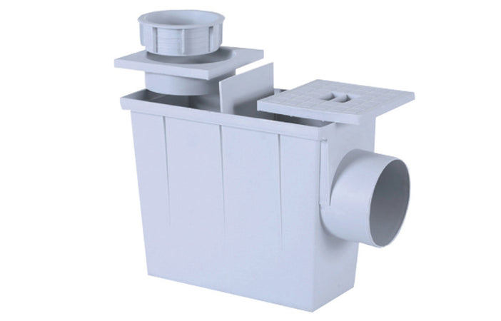 Pozzetto Pluviale In Pvc- Diam.100- Esclu- Pezzi 1