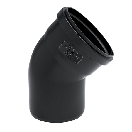 Curva Phono Black 30 ° Mf- Diam. 50 Mm- Nicol- Pezzi 1