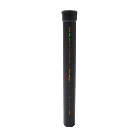 Tubo Phono Black 1 Bicchiere- Diam. 100 Lungh. 3000- Nicol- Pezzi 1