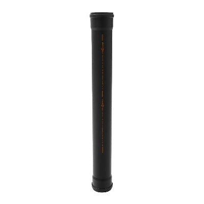 Tubo Phono Black 2 Bicchiere- Diam. 100 Lungh. 2000- Nicol- Pezzi 1