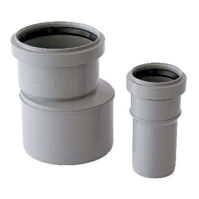 Raccordo Di Passaggio Pvc-Pp (In Pvc)- Diam. 90 F X 110 M- Ikaro- Pezzi 1