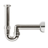 Sifone Per Lavabo Abs Metallizzato- 11/4 - 1 - D. 40 Mm- Ghidi- Pezzi 1