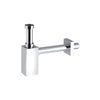 Sifone Piquadrato Per Lavabo Abs- 1 1/4 - 32X250 Mm- Bonom- Pezzi 1