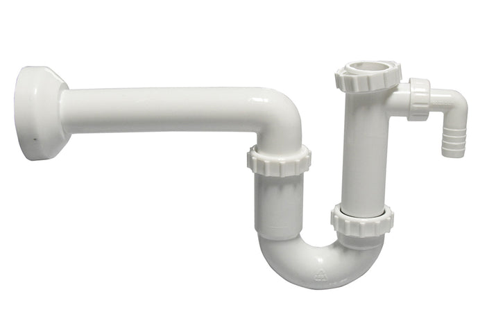 Sifone Per Lavello 1 Via Con Attacco Lavatrice- 1 1/2 Diam.40- Dh- Pezzi 1