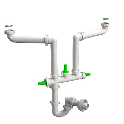 Sifone Lavello Salva-Spazio Space 2- 11/2- Bonom- Pezzi 1