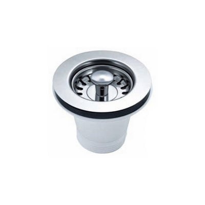 Piletta Con Cestello Per Lavelli In Ceramica- Diam. 85- Bonom- Pezzi 1