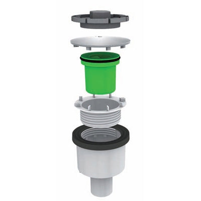 Piletta Doccione Foro 90Mm Con Coperchio Inox- Bonom- Pezzi 1