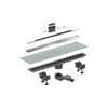 Canaletta Doccia Canalissima Alluminio Orizzontale Kit- L. 20 Cm- Bonom- Pezzi 1