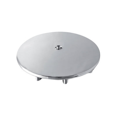 Coperchio Rivestito In Acciaio Inox Per Doccione- Diam. 120- Bonom- Pezzi 1