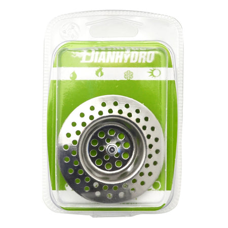 Griglia Inox Per Piletta Lavello Stopper Blister- Diam. 80- Faidf- Pezzi 1