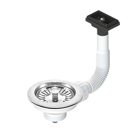 Piletta 114 Mm Troppo Pieno Rettangolare- 11/2- Dh- Pezzi 1