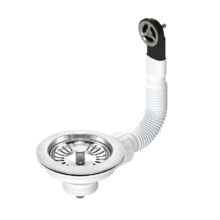 Piletta 114 Mm Troppo Pieno Rotondo- 11/2- Dh- Pezzi 1