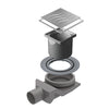 Canalina Scarico Doccia Quadrata Onda- 10X10- Dh- Pezzi 1