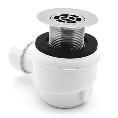 Piletta Sifonata Per Piatti Doccia Attacco Universale- Foro Piccolo- Olive- Pezzi 1