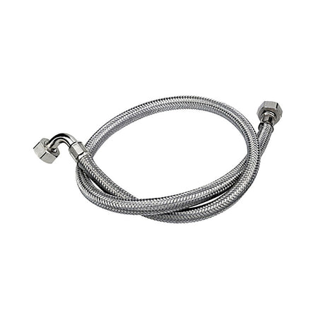 Tubo Di Carico Inox Gigante Con Curvetta- Cm 100- Remer- Pezzi 1