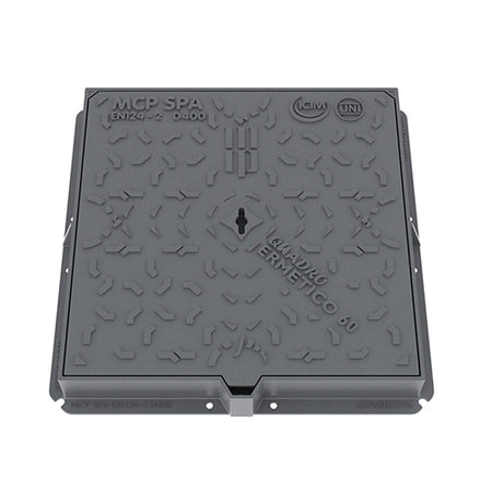 Chiusino In Ghisa D400- Cm 60 X 60- Mcp- Pezzi 1