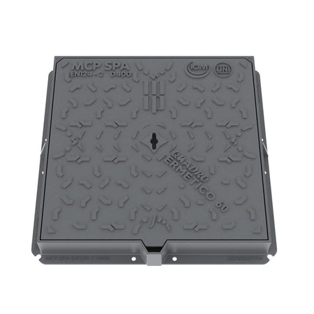 Chiusino In Ghisa D400- Cm 60 X 60- Mcp- Pezzi 1