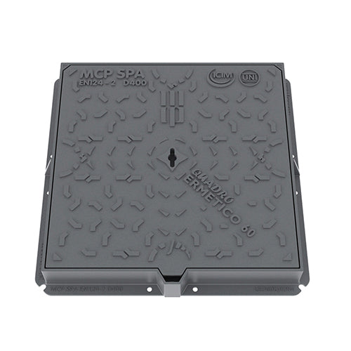 Chiusino In Ghisa D400- Cm 70 X 70- Mcp- Pezzi 1