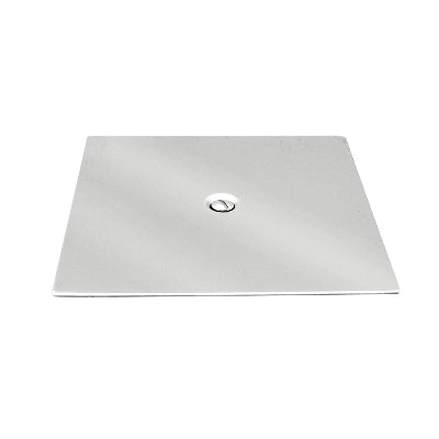 Piastra In Acciaio Quadrata- 150 X 150 Mm- Dh- Pezzi 1