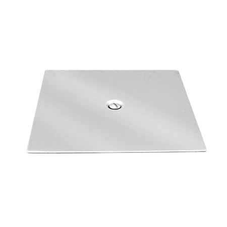 Piastra In Acciaio Quadrata- 150 X 150 Mm- Dh- Pezzi 1