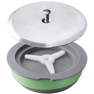 Tappo Ad Espansione Per Sifoni A Pavimento Piattello 125 Mm- Diam. 90 - Piattello 125Mm- Bonom- Pezzi 1
