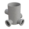 Pozzetto A Pavimento Con Bicchiere 4 Vie Modello Alto- Diam. 50- Bonom- Pezzi 1