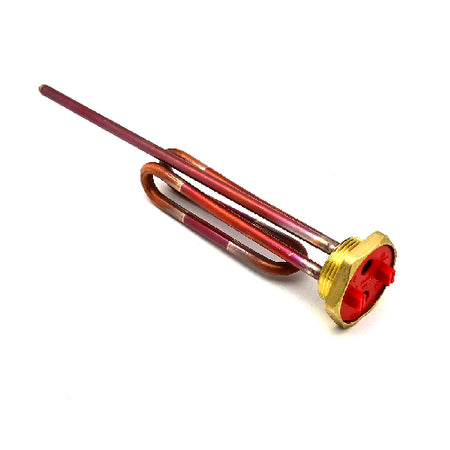 Resistenza Curva Con Tappo Esagonale- W 1500 - L. 275 Mm 220-240V- Univa- Pezzi 1