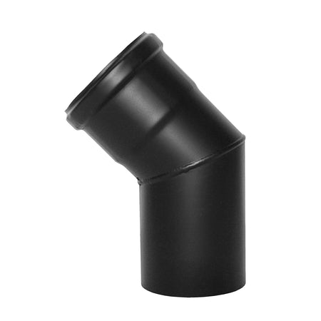 Curva A 45 ° Pellet Smaltato- Diam. 100- Dk- Pezzi 1