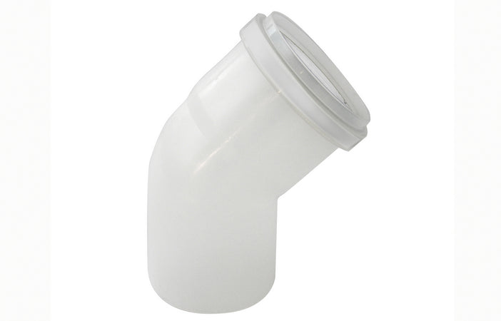 Curva Mono-Parete In Pps 45 ° - Linea Condensazione- Diam. 100- Stabi- Pezzi 1