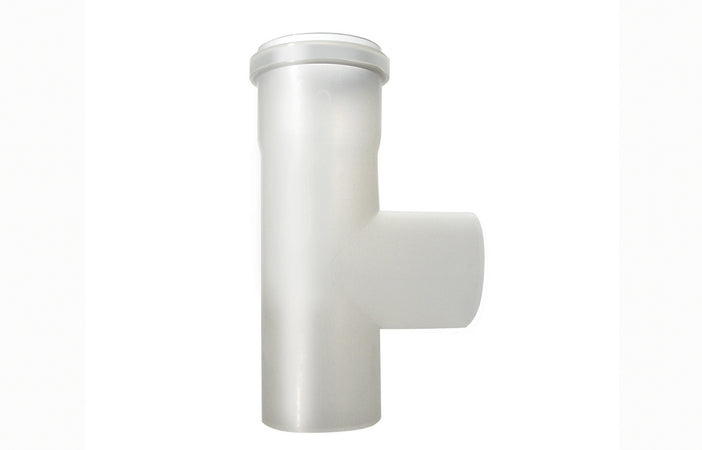 Raccordo Mono-Parete A Tee In Pps Linea Condensazione- Diam. 100- Stabi- Pezzi 1