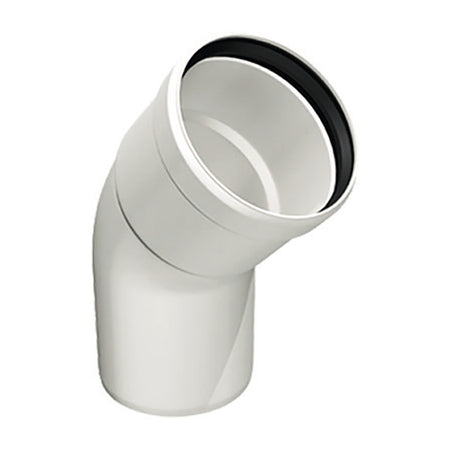 Curva 45 ° Oliflex- Diam. 60- Olive- Pezzi 1