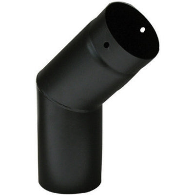 Curva Porcellanata 45 ° Stufa Legna- Diam. 130- A.L.A- Pezzi 1