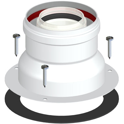 Partenza Verticale Coassiale M/F Dn 60/100 Pv6- Diam. 60/100- Stabi- Pezzi 1