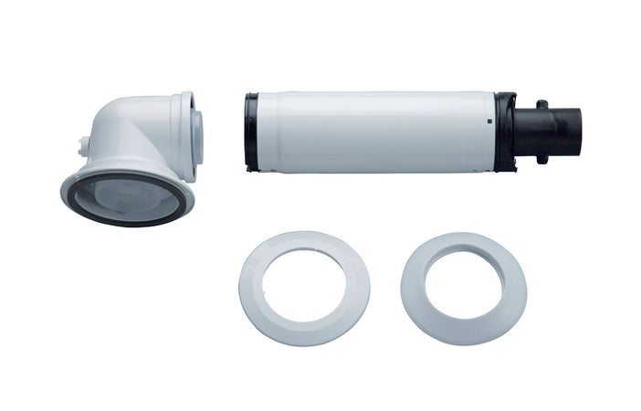 Kit Base Scarico Fumi Per Caldaie A Condensazione Bosch- Diam. 60/100- Bosc- Pezzi 1