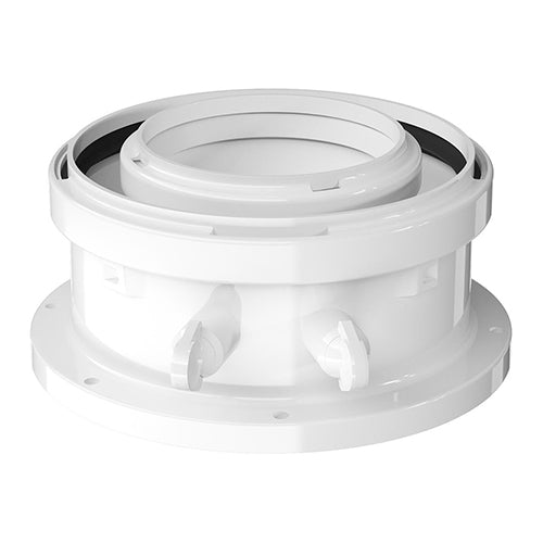 Adattatore Verticale Fc-Ca60- Diam. Da 80-125 A 60/100- Bosc- Pezzi 1