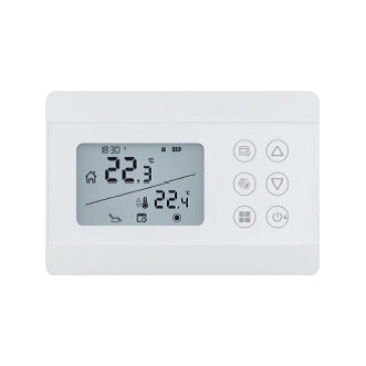 Cronotermostato Settimanale Silver Cr- Bianco- Imit- Pezzi 1