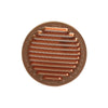 Griglia Di Aerazione Tonda Ad Incasso In Rame- Diam.115- First- Pezzi 1