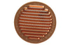 Griglia Di Aerazione Tonda Ad Incasso In Rame- Diam.145- First- Pezzi 1