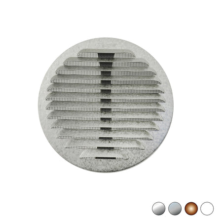 Griglia Tonda In Metallo Con Molle E Rete D.80-140 Mm- Inox 430- First- Pezzi 1