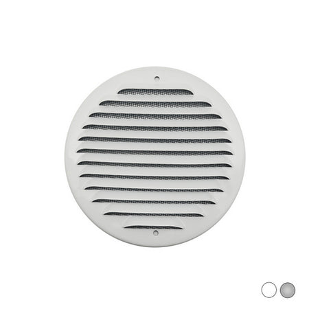 Griglia Tonda Da Sovrapporre In Metallo Con Rete D.150 Mm- Inox- First- Pezzi 1