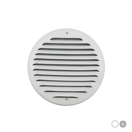 Griglia Tonda Da Sovrapporre In Metallo Con Rete D.150 Mm- Inox- First- Pezzi 1