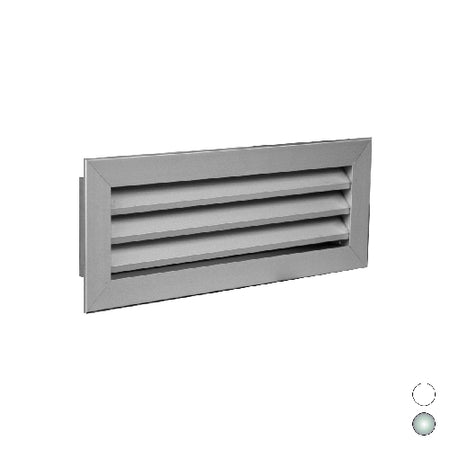 Griglia Di Ripresa Ad Alette Fisse- All. Ral9016 Mm 400 X 200- Brof- Pezzi 1