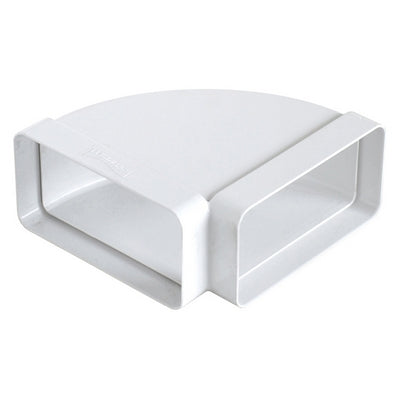Curva Orizzontale Ff In Abs Per Tubo Rettangolare- Mm 120X60- First- Pezzi 1
